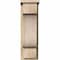 Ekena Millwork Newport Rough Sawn Corbel w/Backplate, Douglas Fir, 8"W x 10"D x 26"H COR08X10X26NEW01RDF - alternate 2